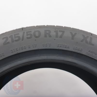 5. Opony 215/50 R17 2x CONTINENTAL 95Y XL PremiumContact 6 Letnie 2022 