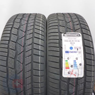 Opony 235/45 R19 2x CONTINENTAL 99V XL ContiWinterContact TS 830 P M0 Zimowe 2022