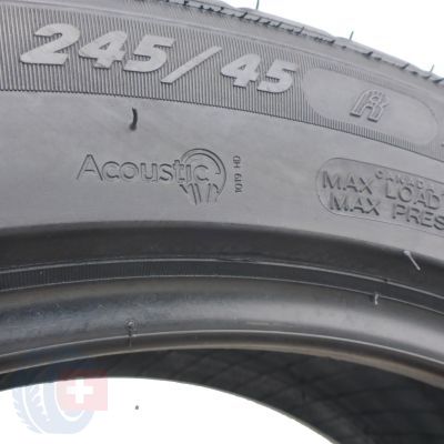 5. 1 x MICHELIN 245/45 R19 102Y XL Pilot Sport 3 T0 Acoustic Lato 2019 5,2mm 