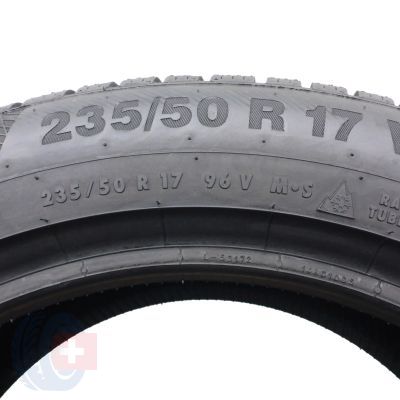 6. 4 x CONTINENTAL 235/50 R17 96V WinterContact TS850P Zima 2020 Jak Nowe