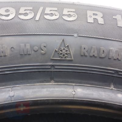 7. Opony 195/55 R16 2x CONTINENTAL 87H XL ContiWinterContact TS 830 P RSC BMW Zimowe 2022