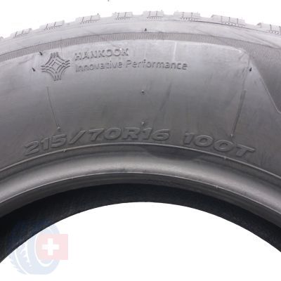 5. 4 x HANKOOK 215/70 R16 100T Winter I Cept RS3 W462 Zima 2022 JAK NOWE 7-7,2mm