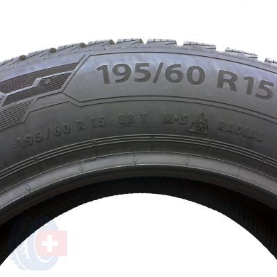 5. 2 x BARUM 195/60 R15 88T Polaris 5 Zima 2021 8,5mm