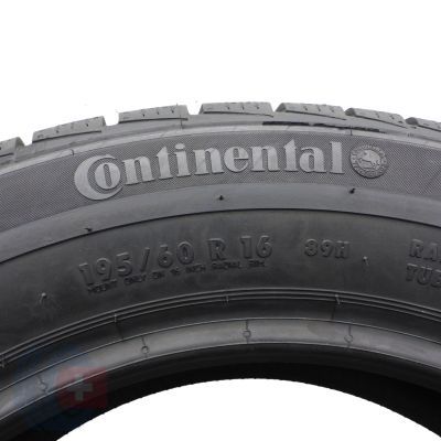 4. 2 x CONTINENTAL 195/60 R16 89H ContiWinterContact TS 810 M0 Zima 2018 