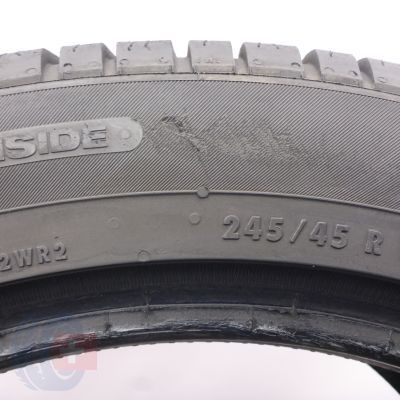 7. Opony 245/45 R17 2x CONTINENTAL 99H XL ContiWinterContact TS830 P Zimowe 2018  7,5mm