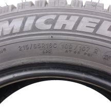 7. 4 x MICHELIN 215/65 R16C 109/107R Agilis Alpin Zima 2022, 2023 Jak Nowe 8,8-9mm