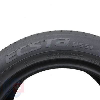 5. 2 x KUMHO 195/55 R15 85V  Ecsta HS51 Lato 2021 6.8mm 