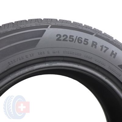 5. 2 x CONTINENTAL 225/65 R17 102H ContiCrossContact LX2 Lato M+S 2016 6,7mm