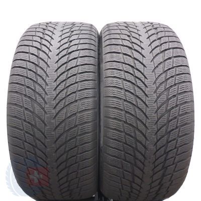 2 x NOKIAN 245/45 R18 100V XL WR Snowproof P Zima 7mm 2023 Jak Nowe