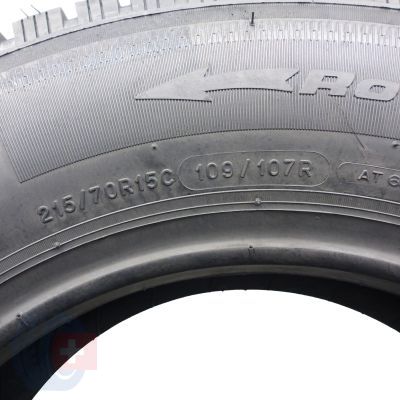 6. Opony 215/70 R15C 2x BFGOODRICH 109/107R Activan Winter Zimowe 2020 Jak Nowe 