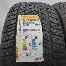 4. Opony 265/50 R19 4x PIRELLI 110V XL MGT Scorpion Winter Zimowe 2021, 2023 Nieużywane