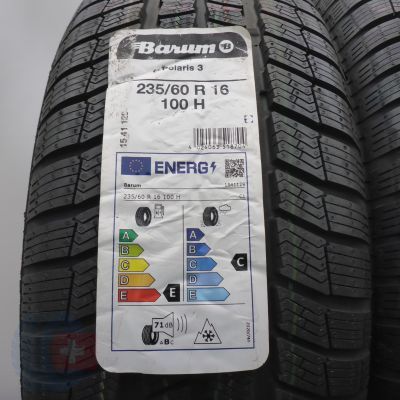 3. Opony 235/60 R16 2x BARUM 100H Polaris 3 Zimowe 2021 Nieużywane 3. Opony 235/60 R16 2x BARUM 100H Polaris 3 Zimowe 2021 Nieużywane