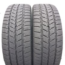 Opony 225/65 R16C 2x CONTINENTAL 112/110R VanContactWinter Zimowe 2023 10mm JAK NOWE 