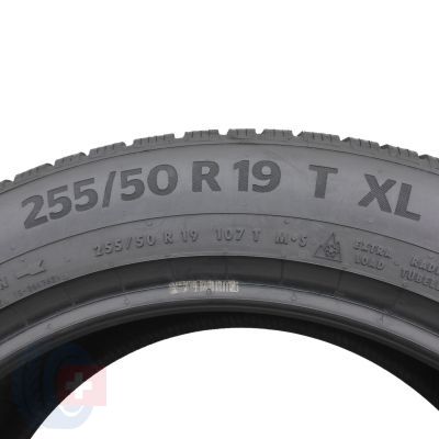 7. 4 x CONTINENTAL 255/50 R19 107T XL WinterContact TS870P Seal Zima 2022 7mm