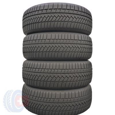 4 x CONTINENTAL 215/55 R18 99V XL WinterContact TS850P Zima 2021 Jak Nowe 7,2-7,8mm