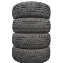 4 x CONTINENTAL 215/55 R18 99V XL WinterContact TS850P Zima 2021 Jak Nowe 7,2-7,8mm