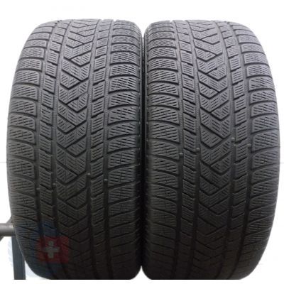 4. 4 x PIRELLI 305/35 R21 + 275/40 R21 Winter Scorpion N0 Porsche Cayenne Zima DOT19  6-7mm