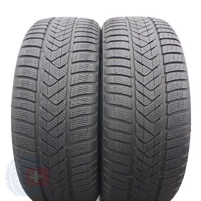 4. 4 x PIRELLI 225/55 R18 102V Sottozero 3 Winter AO Zima 6,2-6,8mm 2021/22