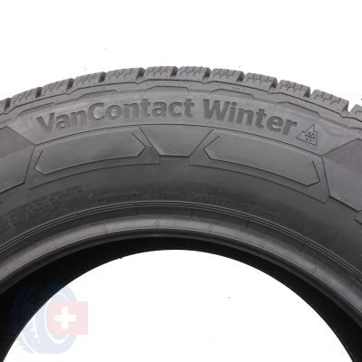 5. Opony 225/65 R16C 2x CONTINENTAL 112/110R VanContactWinter Zimowe 2023 10mm JAK NOWE 