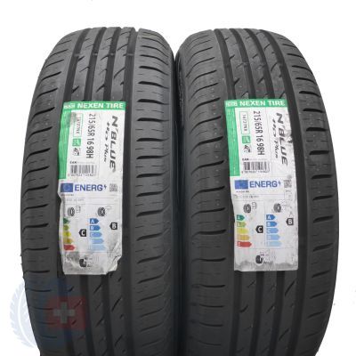 Opony 215/65 R16 2x NEXEN 98H Nblue HD plus Letnie 2022 JAK NOWE