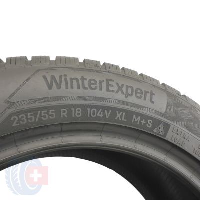 4. 1 x UNIROYAL 235/55 R18 104V XL WinterExpert 2022 Zima 8,2mm
