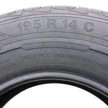 6. 4 x CONTINENTAL 195/80 R14C 106/104Q ContiVanContact 100 Lato 2023 Jak Nowe