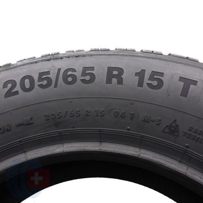 5. 1 x CONTINENTAL 205/65 R15 94T ContiWinterContact TS 850 Zima 2015