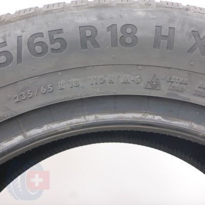 8. Opony 235/65 R18 4x CONTINENTAL 110H XL WinterContact TS 870 P Zimowe 2023 Jak Nowe                
