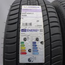 2. Opony 205/45 R17 2x MICHELIN 84W XL Primacy3 RunFlat ZP Letnie 2023 Nieużywane