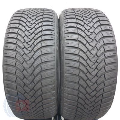 Opony 225/40 R18 2x FALKEN 92V XL Eurowinter Hs01 Zimowe 2018 Jak Nowe 8-8,8mm