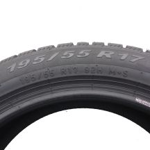 6. Opony 195/55 R17 2x PIRELLI 92H XL Winter Snowcontrol 210 serie3 Zimowe  2020 Jak Nowe