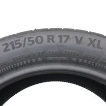 5. 4 x CONTINENTAL 215/50 R17 95V EcoContact 6 Lato 2021 Jak Nowe Nieużywane