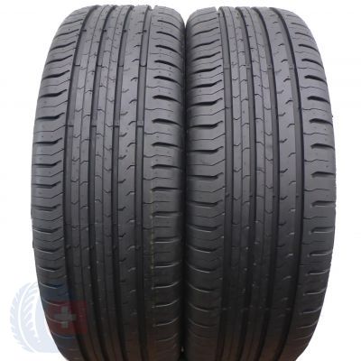 2. 4 x CONTINENTAL 215/60 R17 96H 7,5mm ContiEcoContact 5 Lato DOT14