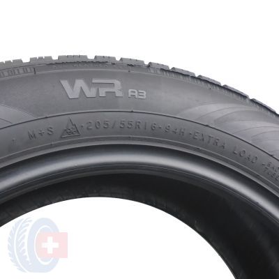 7. 4 x NOKIAN 205/55 R16 94H XL WR A3 Zima DOT13 6,8-7,2mm