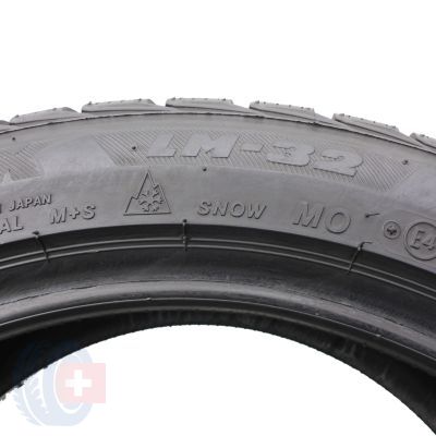 2. Opony 225/45 R17 4x BRIDGESTONE 91H MO Blizzak LM-32 Zimowe 2017 7,5-7,8mm