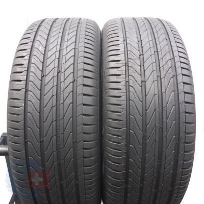4. Opony 215/50 R18 4x CONTINENTAL 96W XL UltraContact NXT Letnie 2023 Jak Nowe 7-7,2mm