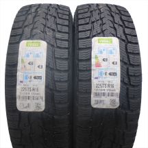 2 x NOKIAN 225/75 R16C 121/120R WR C3 Zima 2018 Jak Nowe Nieużywane 