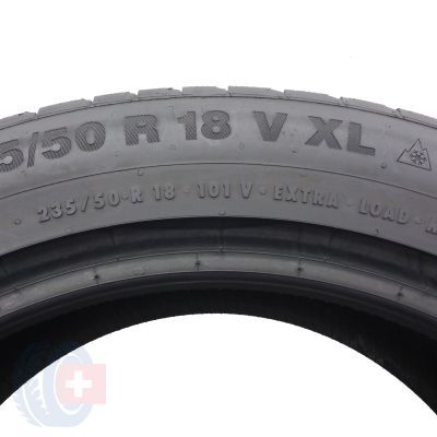 8. Opony 235/50 R18 2x CONTINENTAL 101V XL WinterContact TS 850 P Zimowe 2021 6,8mm