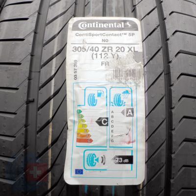 3. 2 x CONTINENTAL 305/40 ZR20 112Y XL ContiSportContact 5P N0 Lato 2019