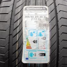 3. 2 x CONTINENTAL 305/40 ZR20 112Y XL ContiSportContact 5P N0 Lato 2019