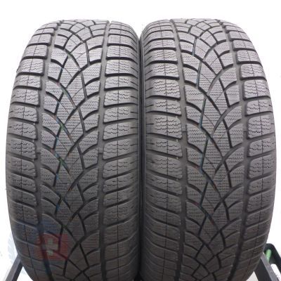 3. Opony 225/50 R18 4x DUNLOP 99H XL SP Winter Sport 3D AO Zimowe 2022 Jak Nowe 8-8,5mm