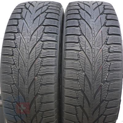 3. 4 x NOKIAN 215/70 R16 100R Hakkapeliitta R2 SUV Zima 2015 6,2; 7,5mm