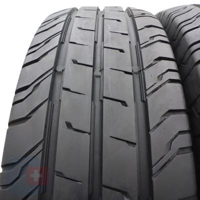 2. 2 x CONTINENTAL 205/75 R16C 113/111R ContiVanContact 200 Lato 2021 8,5mm