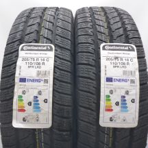 4. Opony 205/75 R16C 4x CONTINENTAL 110/108R VanContact Winter Zimowe 2022 