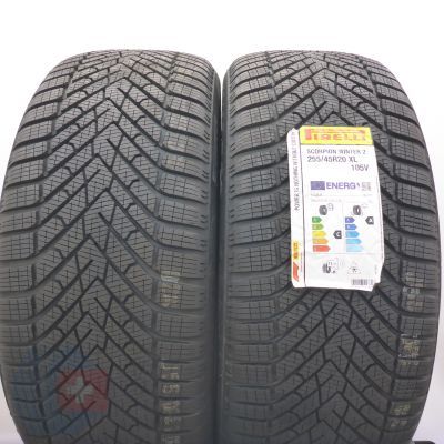3. Opony 255/45 R20 4x PIRELLI 105V XL Scorpion Winter 2 Zimowe 2024 