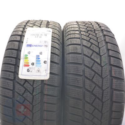 Opony 195/55 R16 2x CONTINENTAL 87H XL ContiWinterContact TS 830 P RSC BMW Zimowe 2022