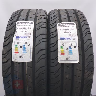 4. Opony 235/65 R16C 4x CONTINENTAL 115/113R ContiVanContact 200 Letnie 2021, 2022 Nieużywane 4. Opony 235/65 R16C 4x CONTINENTAL 115/113R ContiVanContact 200 Letnie 2021, 2022 Nieużywane