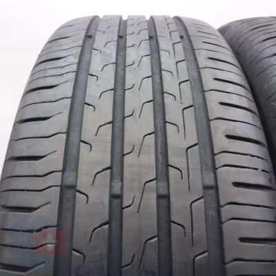 2. Opony 215/60 R17 2x CONTINENTAL 96H EcoContact 6 Letnie 2020, 2021 5,8-6mm