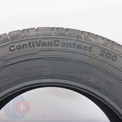 6. Opony 195/75 R16C 2x CONTINENTAL 107/105R ContiVanContact 200 Letnie 2021