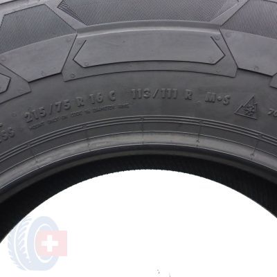 8. Opony 215/75 R16C 2x CONTINENTAL 113/111R VanContact Winter Zimowe 2018/19 Jak Nowe